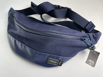 $117 • Buy PORTER X STUSSY Collaboration Waist Bag, From Japan