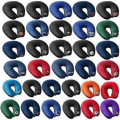 New Football Travel Sleep Neck Pillow 12  X 13  4  Licensed Head Rest Neck Back • $25.60