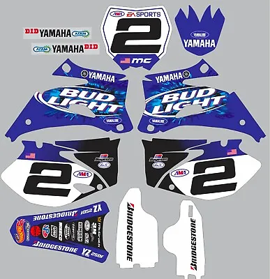 McGrath Replica YAMAHA GRAPHICS  YZ 250f YZ250f 2006 2007 2008 2009 BUD  • $95