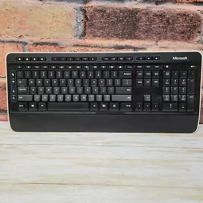 Microsoft Wireless Keyboard 3000 V2.0 Model 1379 - No Receiver - Keyboard Only • $9.99