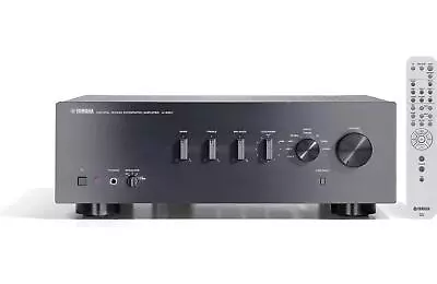 Yamaha A-S301BL Stereo Integrated Amplifier With Built-in DAC. 60 Watts X 2 • $339.95