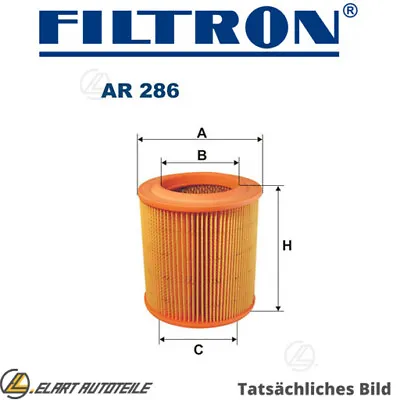 Air Filter For Rover Morgan 800 Coupe 425 Sl1rr 492 4 Shirg Bb 800 Xs Filtron • $19.04