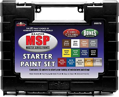 Miniatures Master Series Paints Starter Set For Mini Figures • $50.99