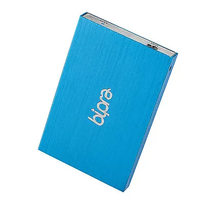 Bipra 80GB Blue USB 3.0 FAT32 Portable Slim External Hard Drive For MAC & Window • £99.95