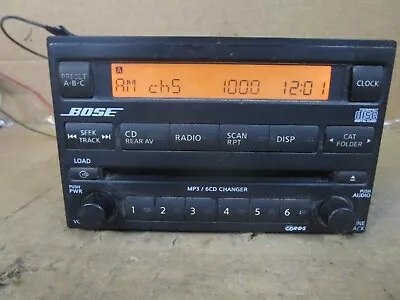 05 06 07 Nissan Pathfinder Radio Stereo CD Changer Receiver AM FM 28185ea420 RL* • $26