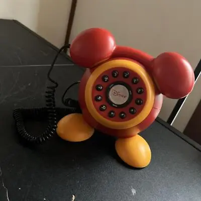 Mickey Mouse Dial Telephone Retro Vinttage Diseny Rare Collection For Interior • $189.99