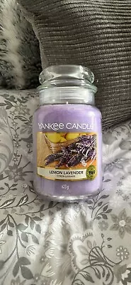 Yankee Candle -Lemon And Lavender Scented Large Jar/623g • £17.99