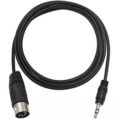 Poyiccot Midi Cable 1.5m/5ft 5-pin Din Plugs Male To 3.5mm 1/8 Inch Trs Male... • $18.05