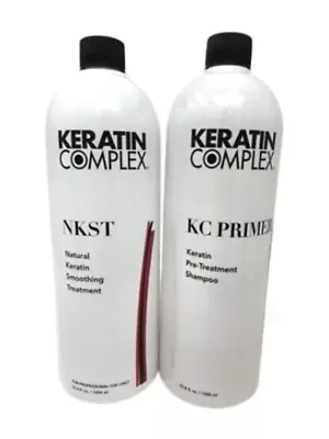 Keratin Complex Natural Smoothing Treatment (NKST) System 33.8 Oz +  Shampoo NEW • $375