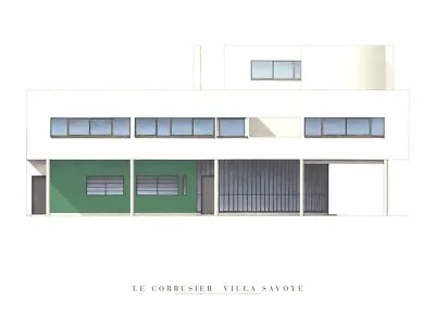 LE CORBUSIER Villa Savoye Nord-Est. 2009 • £43.39