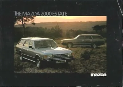 Mazda 929 2000 Estate 1980 UK Market Single Sheet Sales Brochure • $16.18