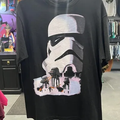 $150 • Buy Vintage Star Wars Shirt Storm Trooper Empire Strikes Back Movie Promo 1995 XL