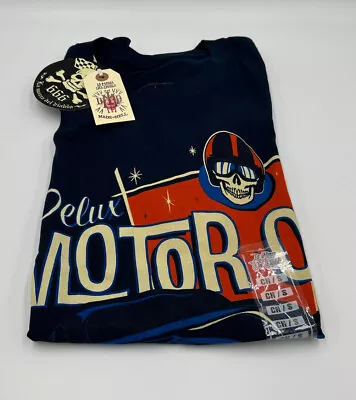 Custom Tee Shirt Delux Motor Oil La Marca Del Diablo Size S • $22.83