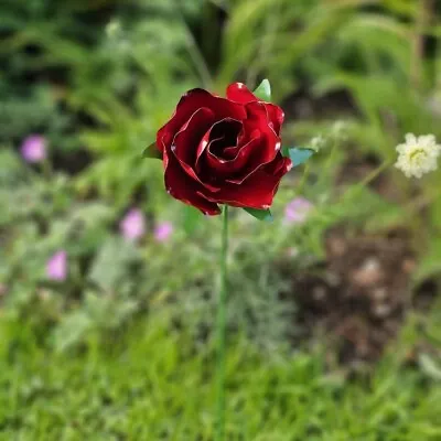 Hand Crafted Flowers - Red Rose • £8