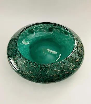 Vasart Monart Strathearn Art Glass Bowl • £40