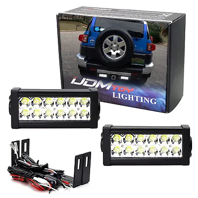 Rear Bumper Mount Searchlight Reverse LED Light Bars For 07-14 Toyota FJ Cruiser • $80.99