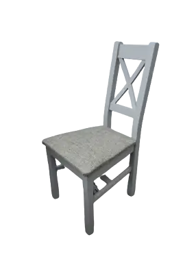 Oak Furnitureland Kemble Painted Dining Chair In Cream Fabric BNIB (1654) • £94.99