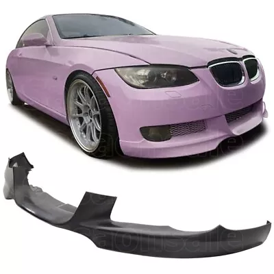[SASA] Fit For 2007-2010 BMW E92 Coupe 328 335 MT PU Front Bumper Lip Spoiler • $84.99