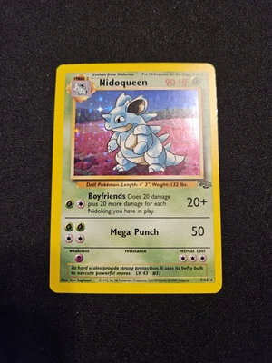 $10 • Buy Pokémon TCG Nidoqueen Jungle 7/64 Holo Unlimited Holo Rare