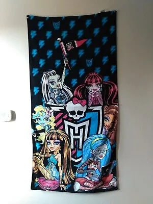 Monster High Oversized Beach Towel 27 ×54 . • $25