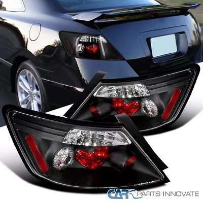 Fits Honda 06-11 Civic 2Dr Coupe Replacement Black Tail Lights Brake Rear Lamps • $113.95