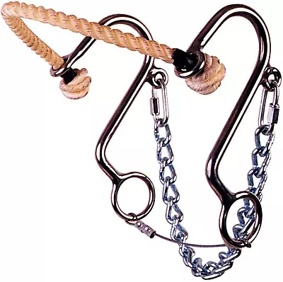 Little S Hackamore - Rope Nose - Stage B - Horse Or Arabian Size • $104.99