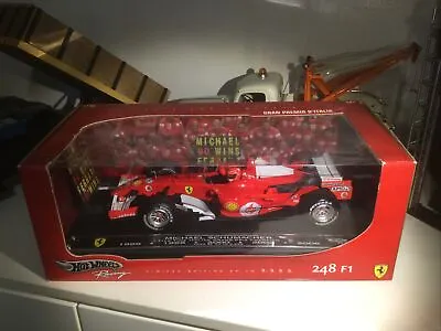 FERRARI  248 F1  1:18 MICHAEL SCHUMACHER 90 VINS  $ 250.00 + Shipping  • $250