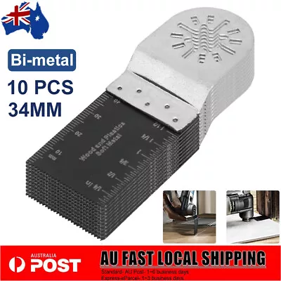 $17.88 • Buy 10PCS Oscillating Multi Tool Blade Saw Blades Wood Metal Cutter For Makita Bosch