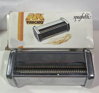$29.99 • Buy Marcato The Original Cutter Attachment Use With Atlas 150 Pasta Machine Silver