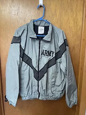 USMA West Point Cadet Army Military Physical Fitness Uniform Jacket Windbreaker • $27