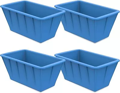 Large Ice Cube Molds 4Pack 32LB Silicone Ice Block Molds For Ice Plunge Tub • $40.31