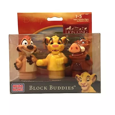 Disney The Lion King Vintage Mega Bloks Block Builders Timon Simba Pumbaa • $25.99