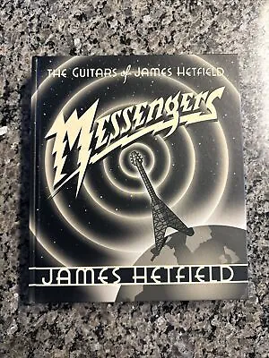 James Hetfield SIGNED BOOK Messengers : The Guitars Of METALLICA IN HAND 🆕✅🔥 • $175