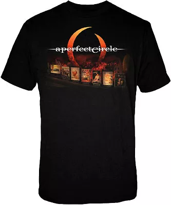 Official A Perfect Circle Emotive Billboards Adult T-Shirt - Retro Rock Music T • $19.99