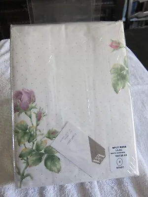  V & A Curtains Butterfly  66 X 72in 167 X 183cm Unlined/ Double Duvet Cover Set • £30