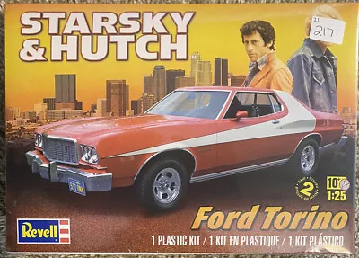 Revell 1:25 Starsky & Hutch 1976 Ford Torino Model Car Kit NEW SEALED AD • $49.99