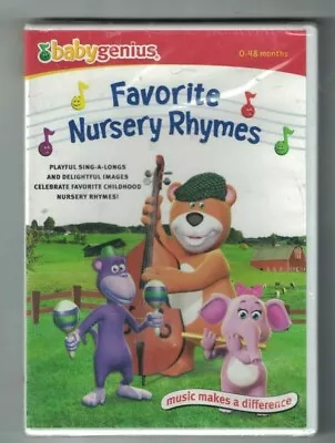 Baby Genius Favorite Nursery Rhymes (DVD 2012) - Sealed • $4.99