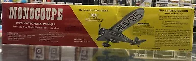 Sig Classic Series Tom Stark Monocoupe Airplane Model Kit FF-25 NEW Sealed • $39.95