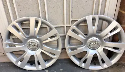 Mazda Hubcaps Used 15 Inch X 2 P/N DR61 37 170 • $109