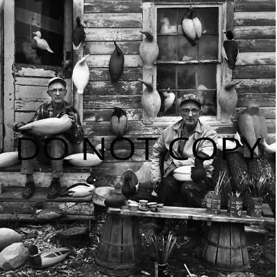 Antique Repro 8x10 Photograph Famed Duck Decoy Carvers Ward Brothers • $11.99