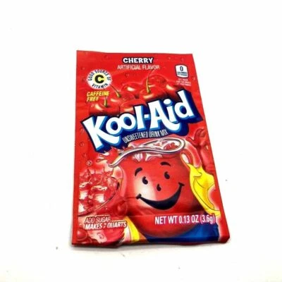 £1.99 • Buy Kool Aid American Powder Mix Drink Single Sachets - Cherry 3.6g