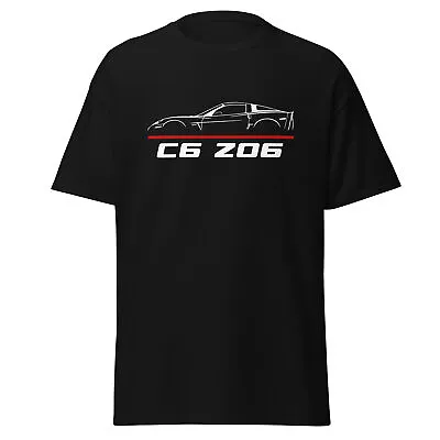 Premium T-shirt For Chevrolet Corvette C6 Z06 Enthusiast Birthday Gift • $19.97