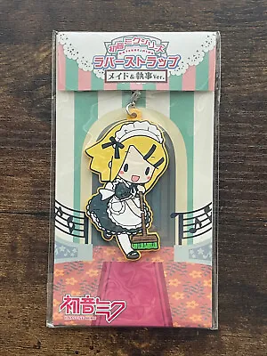 Kagamine Rin Vocaloid Hatsune Miku Maid & Butler Series SEGA Rubber Strap • $21.99