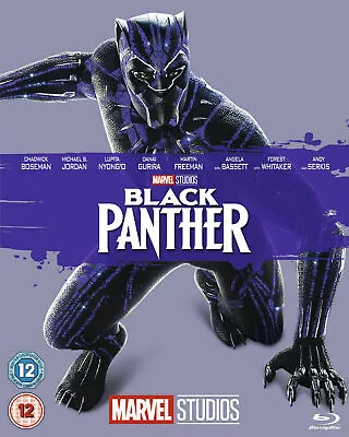 Marvel Studio's Black Panther [Blu-Ray] [2018] New Sealed With Phase 3 Slipcover • £3.79