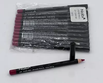 Nabi Lipliner Pencil L59 Dark Red 0.04 Oz 12 Pack • $13.99