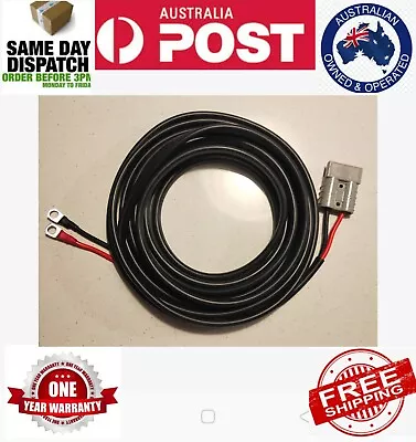 6 Meter CARAVAN/CAMPER CHARGING KIT WITH ANDERSON STYLE PLUG  & 8MM LUGS  • $60