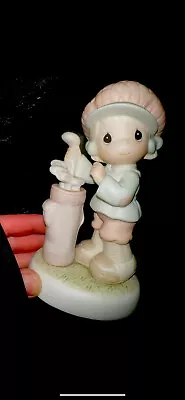 1991 Precious Moments Collection You Suit Me To A Tee Figurine # 526193 • $9