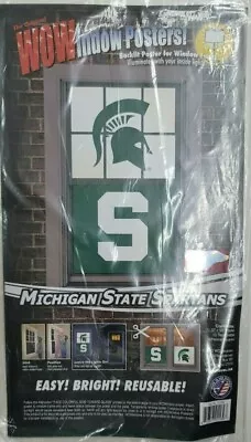 Michigan State Spartans Reusable Window Poster • $14.88