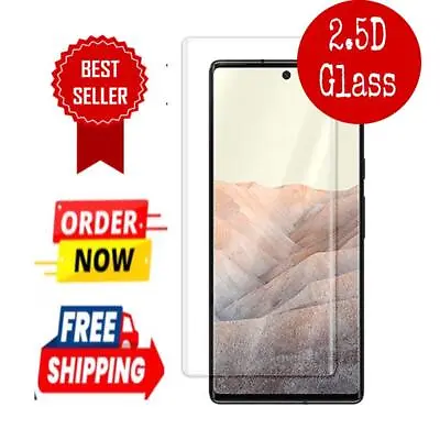 Full Coverage Screen Protector 2.5D Tempered Glass For Google Pixel 6/6A/7/7A/8 • £2.99