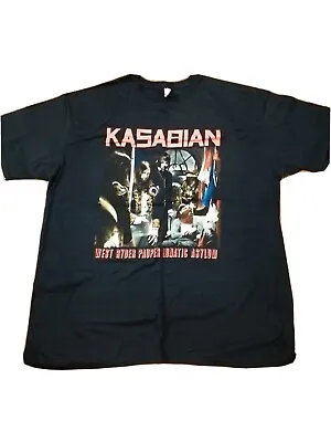 Kasabian XL New Black 2009. Tour T Shirt • £32.50